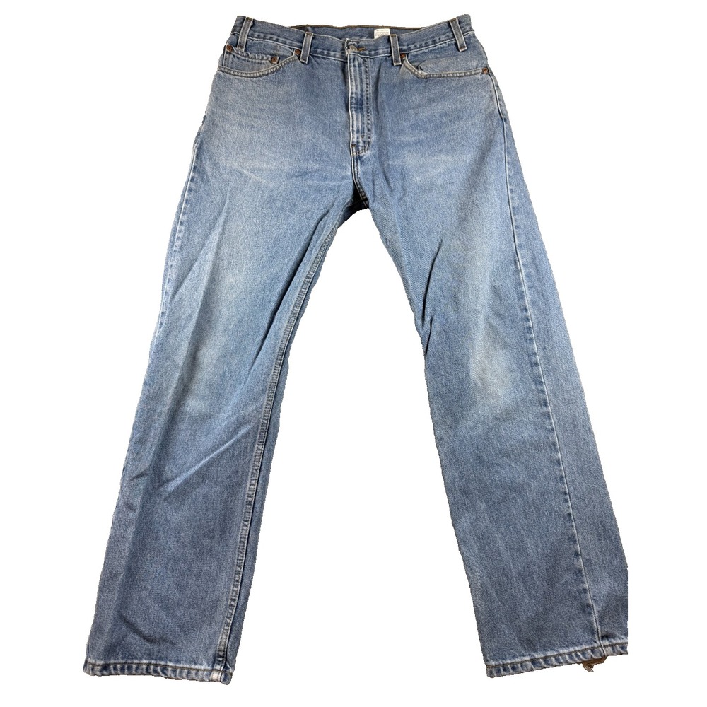 Vintage Levi's 505 Regular Fit Straight Leg Jeans 90s W38 L30 00505-4891 Grunge
